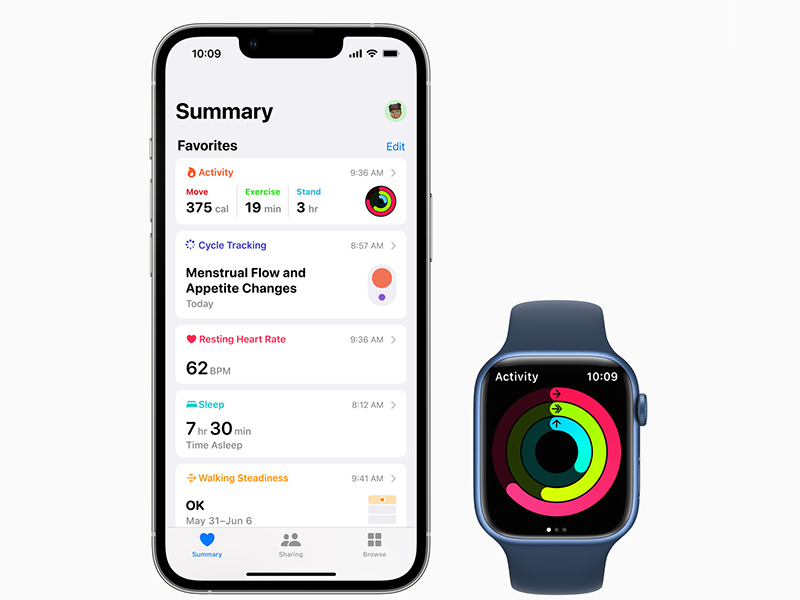 منتجات Apple  ساهمت في تمكين الأشخاص بشكل لافت من خلال معلومات عن صحتهم